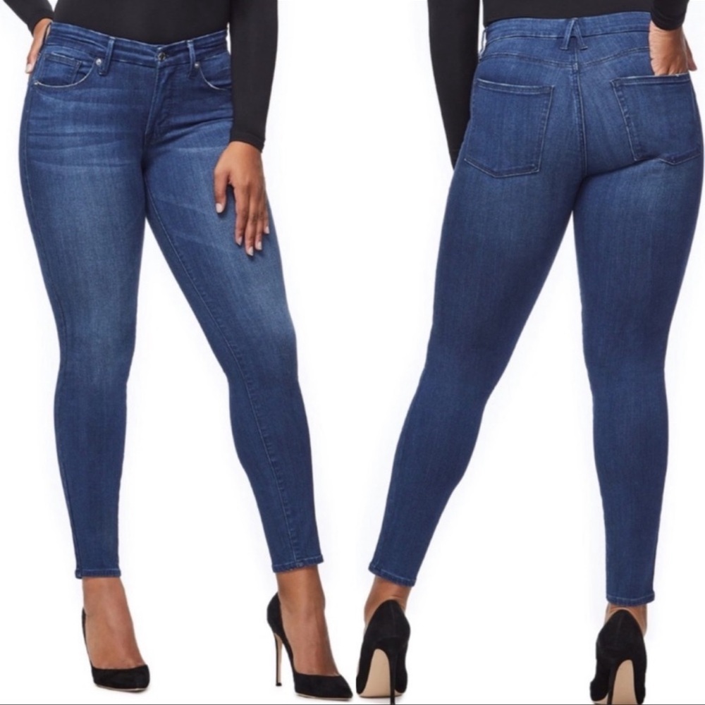Good American Womens Good Legs Skinny Jean Size 12 /31